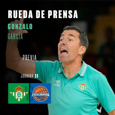🏀 Ya disponible la rueda de prensa previa al Real Betis Baloncesto vs Felxicar Fuenlabrada